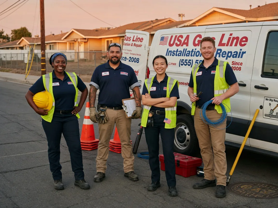 Gas Line Installation company in New Bloomfield, PA